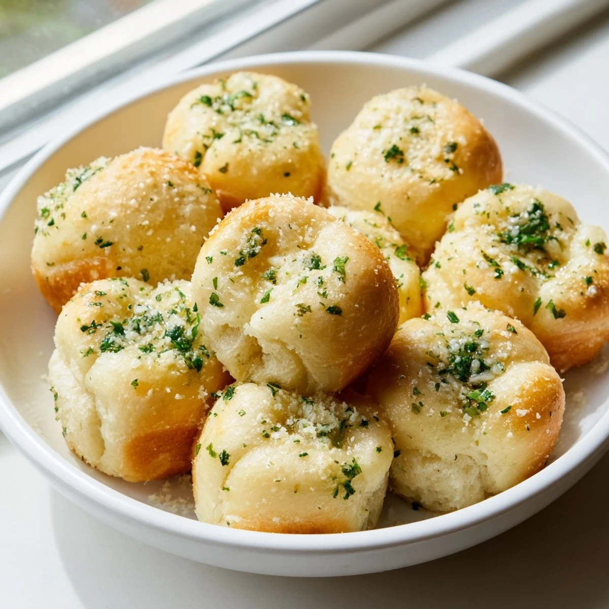 Soft Fluffy Garlic Knots