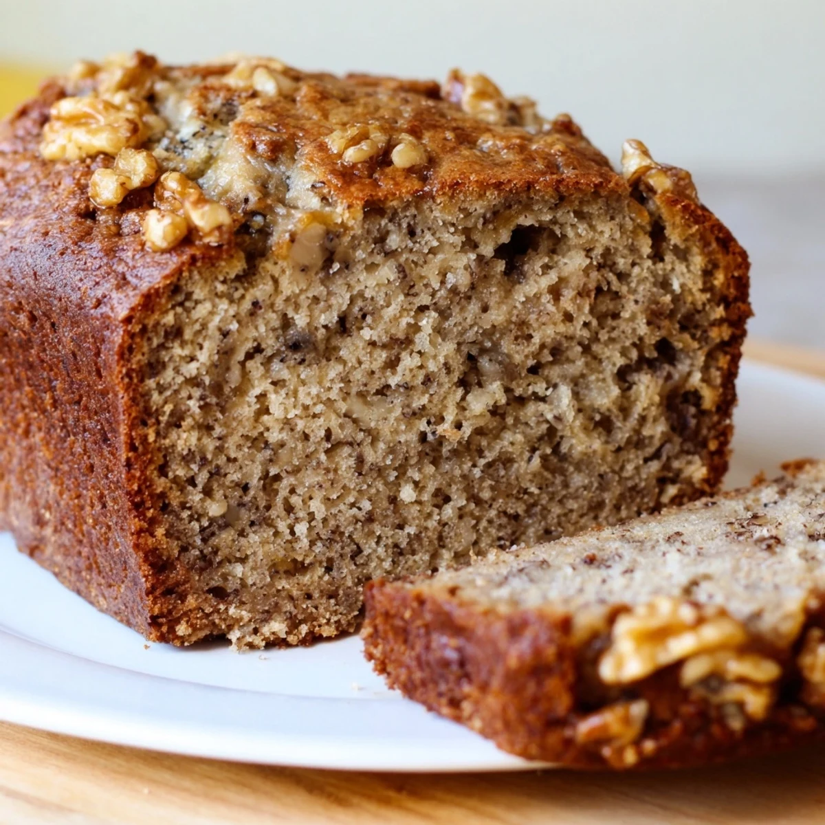 Simple Banana Bread Loaf
