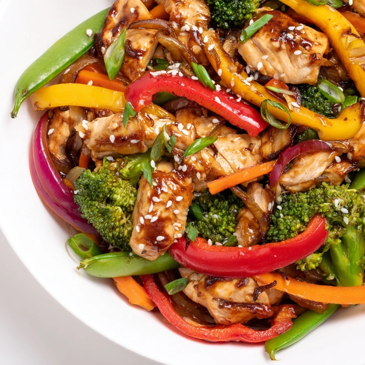 Sheet Pan Chicken Stir Fry