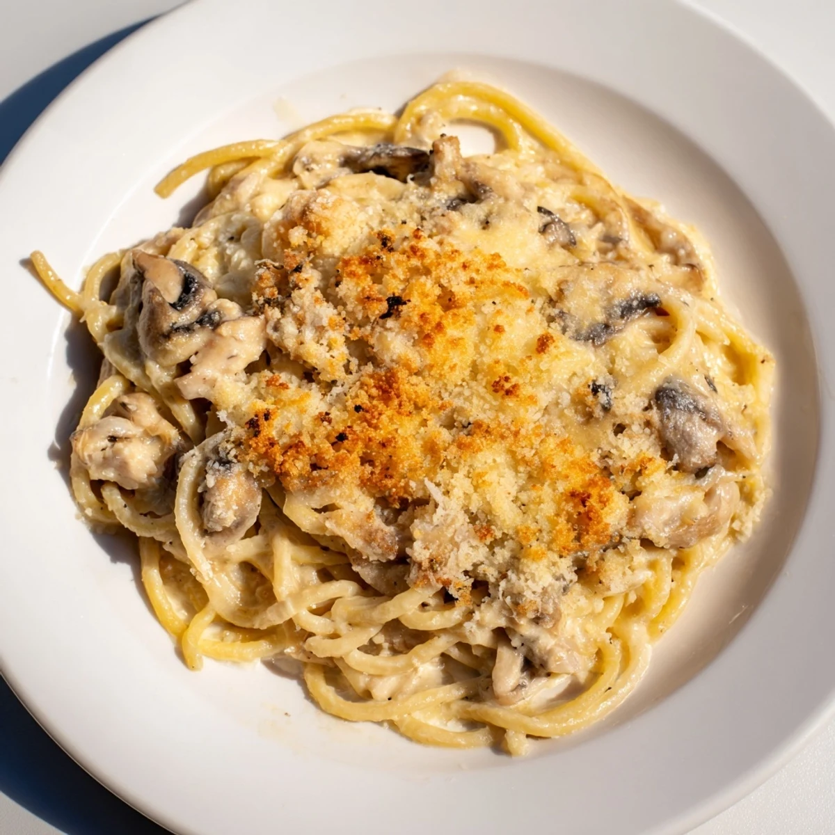 Turkey Tetrazzini with Wine