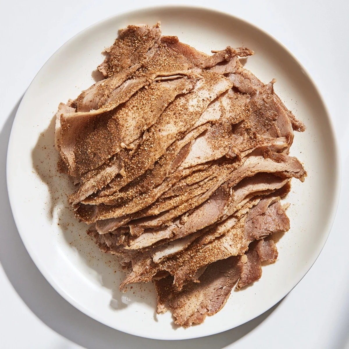 Juicy, spiced layers of Turkish Döner Meat, cooked until tender, perfect for serving with fresh toppings.