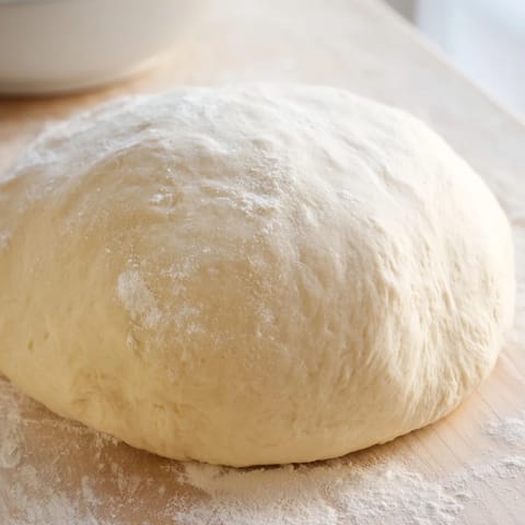 This soft, chewy pizza dough promises a delicious aroma from this cherished homemade recipe.