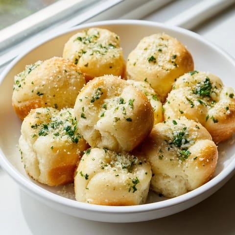Soft Fluffy Garlic Knots