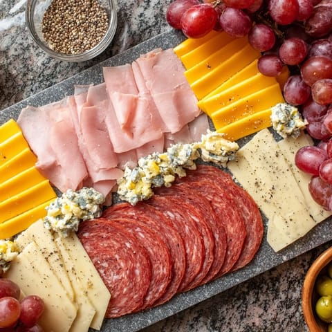 Industrial Slate Appetizer Platter