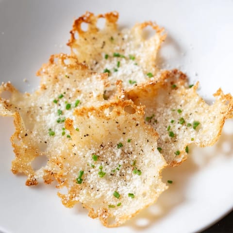 Crispy Cottage Cheese Chips