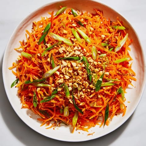 Spicy Carrot Crunchy Salad
