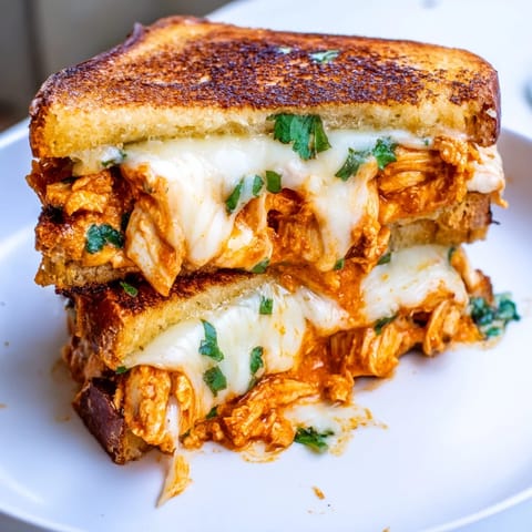 Savory Butter Chicken Grilled Cheese