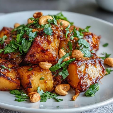 Curried Celeriac with Coconut