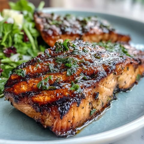 Nutritious grilled salmon power bowl with fluffy quinoa, creamy avocado, and vibrant greens, drizzled with tangy citrus dressing.  