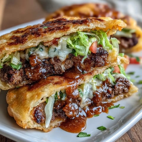 Mini smash burger tacos with crispy beef patties, melty cheese, and fresh toppings served on warm tortillas.