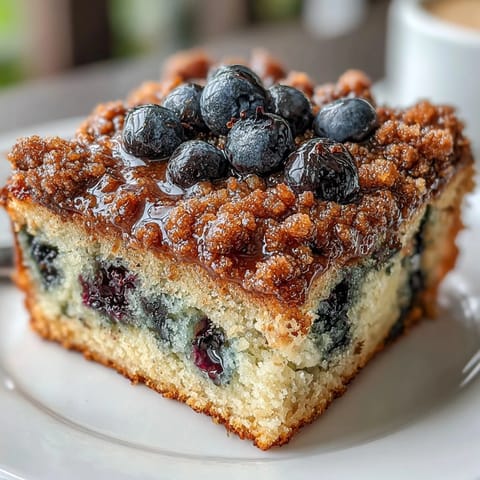 Lemon Blueberry Sourdough Squares