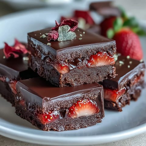 Dubai chocolate strawberry bark