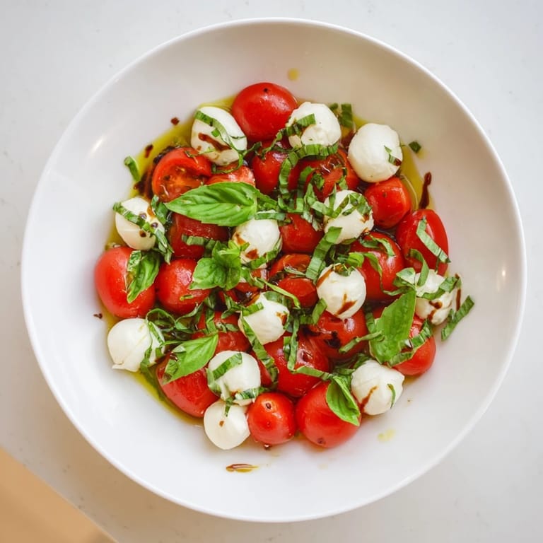 Refreshing Fresh Caprese Salad Skewers artfully arranged, promising a delicious Italian appetizer.