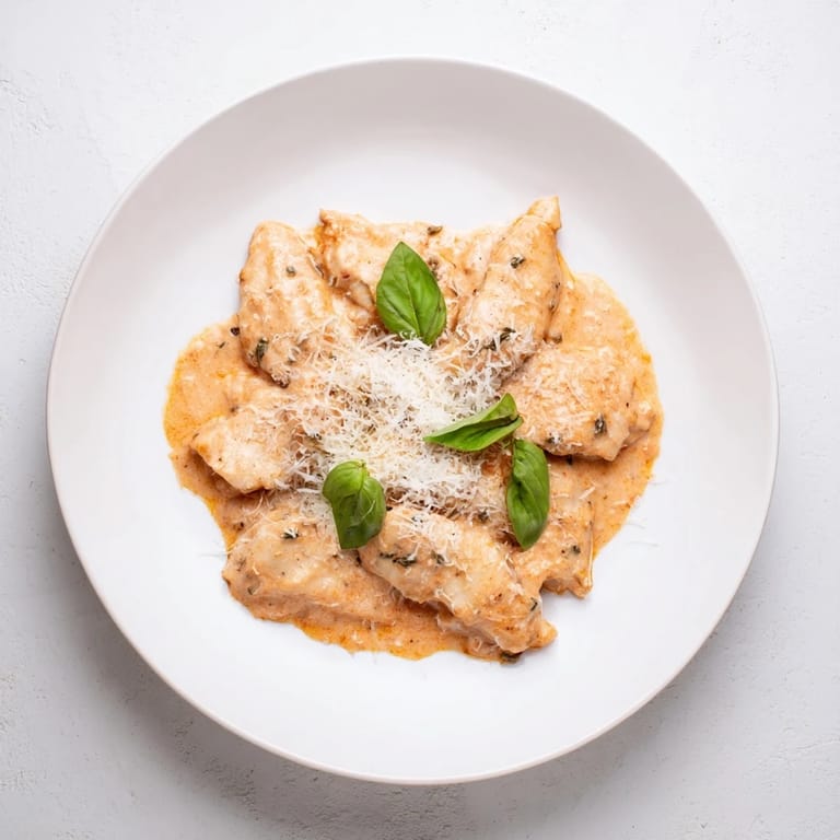 Imagine a plate of creamy, dreamy Marry Me Chicken, completed by a snowy topping of finely grated Parmesan.