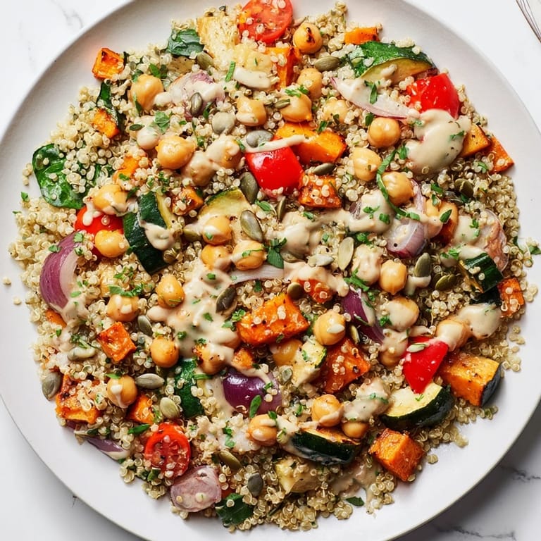 Imagine a refreshing bowl of Quinoa Power Protein Salad, perfect for a light vegetarian lunch.
