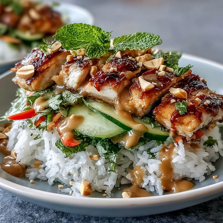 Rice Paper Roll Bowl featuring colorful julienned carrots, cucumber, and cabbage tossed with jasmine rice and aromatic herbs.