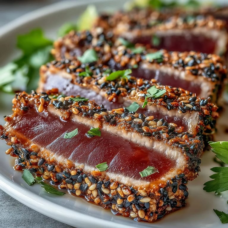Herb-crusted cod fillets with a crisp topping of fresh herbs and breadcrumbs, paired with colorful roasted vegetables for a wholesome dinner.