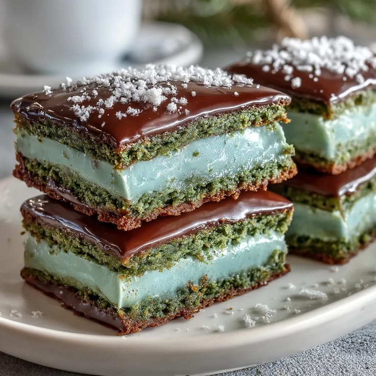 Festive green sugar cookies filled with creamy vanilla frosting, rolled in green sparkling sugar for St. Patricks Day.