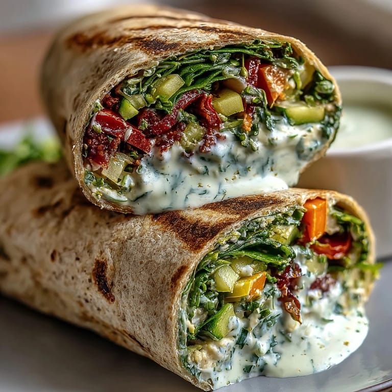 Vibrant, healthy wraps filled with julienned vegetables and herbs, ideal for a Field Trip Lunch Box or picnic, bursting with color and crunch.