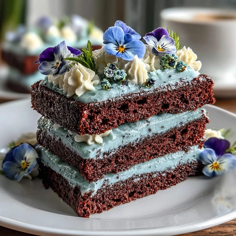 Bright vanilla-lemon mini cakes layered with silky buttercream, decorated with vibrant edible flowers—perfect for a joyful spring celebration.