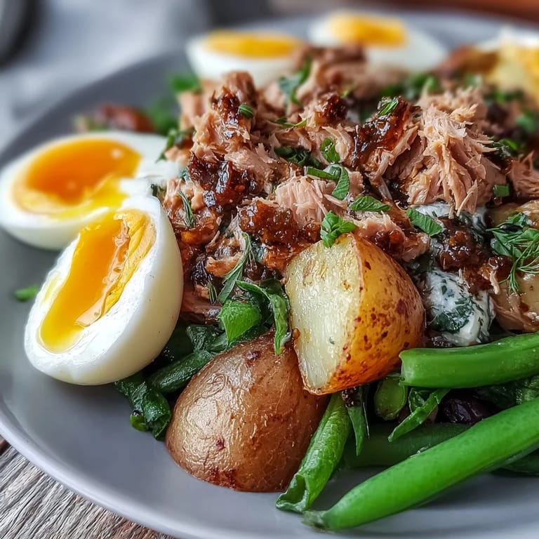 Taste of spring with this bright Spring Niçoise Salad, perfect for a light meal.