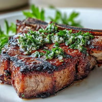 Juicy lamb chops with gremolata, perfectly seared and bursting with lemon-garlic freshness.